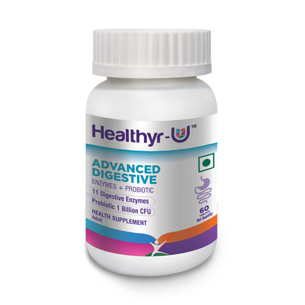 Healthyr-U Advanced Digestive Enzymes + Probiotic tablet